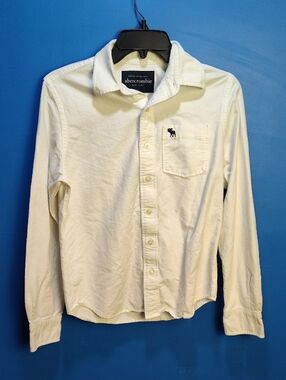 Abercrombie New York Men's Casual Button-down Shirt Size Large